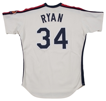 1986 Nolan Ryan Game Used Houston Astros Home Jersey (MEARS A10)